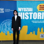 Patryk Gałązka uczeń klasy 8 B Finalista VI Ogólnopolskiej Olimpiady Historycznej Juniorów (1).jpeg