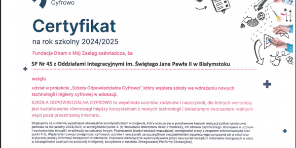 Certyfikat - Szkoła Odpowiedzilna Cyfrowo.PNG