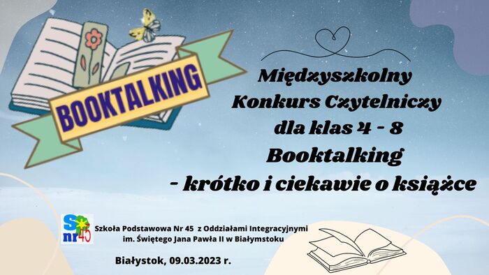 Międzyszkolny Konkurs Czytelniczy - Booktalking - krótko i ciekawie o książce.jpg