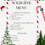 Menu wigilijne