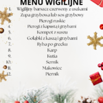 Menu wigilijne