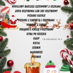 Menu wigilijne