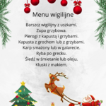 Menu wigilijne